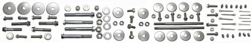 Stainless Steel Hardware Kits - Steering Box Cover and Mount Bolt Kit