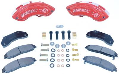 SSBC - SSBC Quick Change Eight Piston Rear Caliper Upgrade Kit