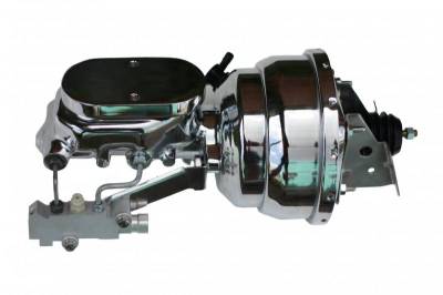 Leed Brakes - 8" Chrome Power Booster and Master Cylinder