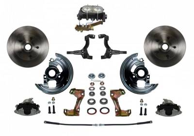 Leed Brakes - Four Wheel Manual Disc Brake Conversion Kit