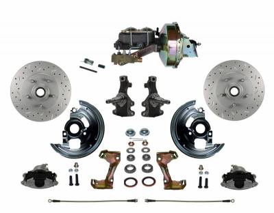 Leed Brakes - Four Wheel Manual Disc Brake Conversion Kit