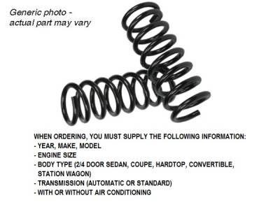 PST - 1" Rear Lowered Coil Springs