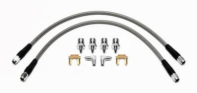 Braided Stainless Hose Kit (included)
