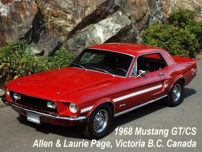 Allen Page's 68 Mustang California Special Cover