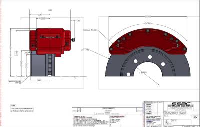 SSBC - SSBC Barbarian Eight Piston Front Caliper Upgrade Kit - Image 5
