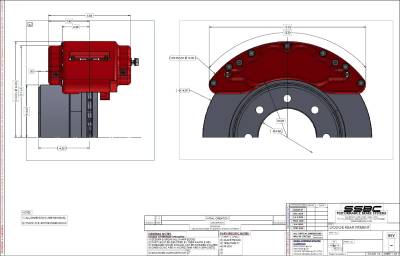 SSBC - SSBC Barbarian Eight Piston Rear Caliper Upgrade Kit - Image 4