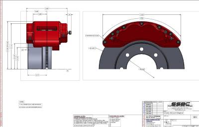 SSBC - SSBC Barbarian Eight Piston Rear Caliper Upgrade Kit - Image 6