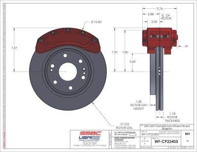 SSBC - SSBC Brawler Eight Piston Front Caliper Upgrade Kit - Image 5