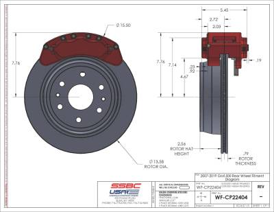 SSBC - SSBC Brawler Six Piston Rear Caliper Upgrade Kit - Image 6