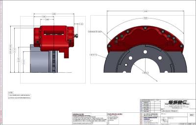 SSBC - SSBC Barbarian Eight Piston Rear Caliper Upgrade Kit - Image 5